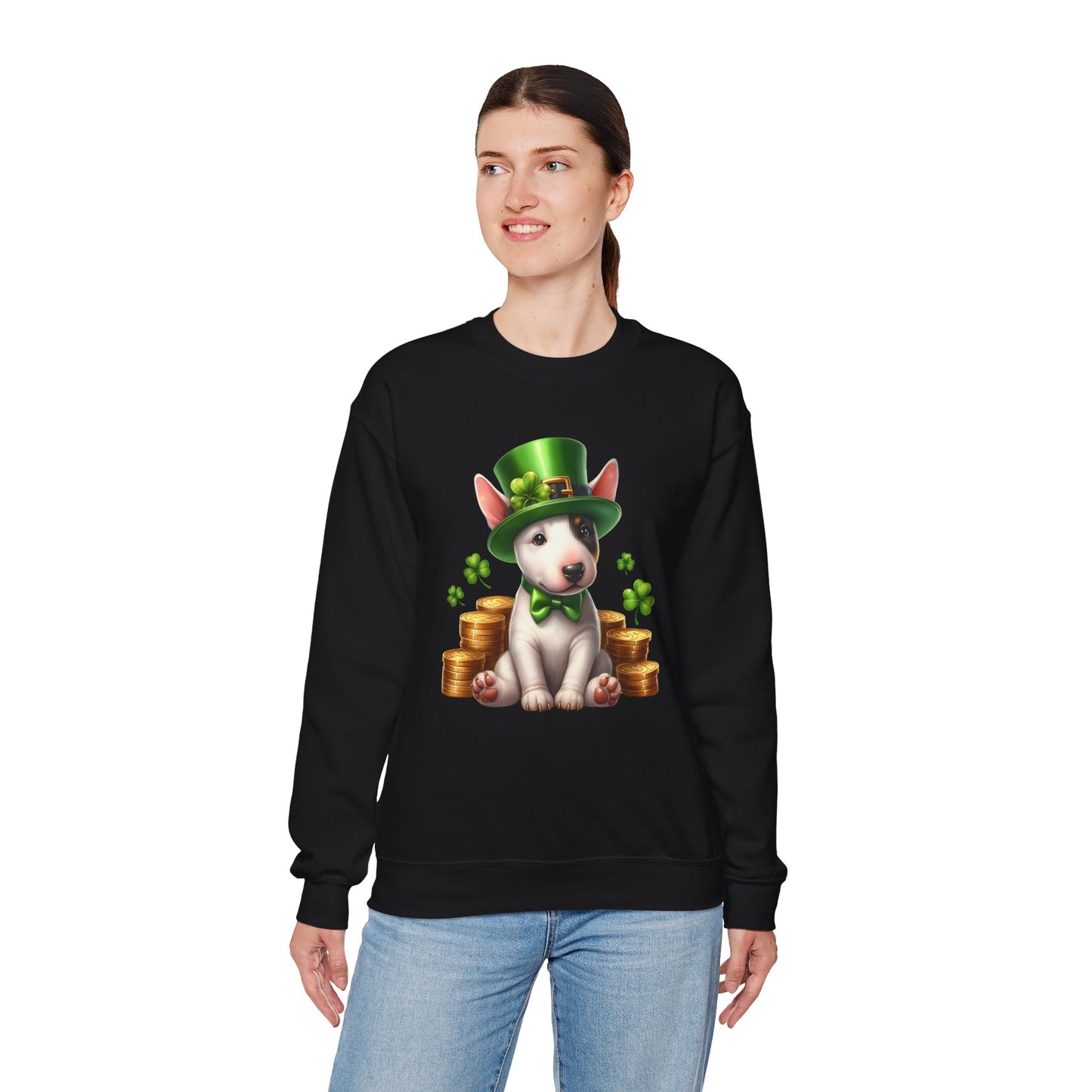 Bull Terrier Leprechaun Sweatshirt