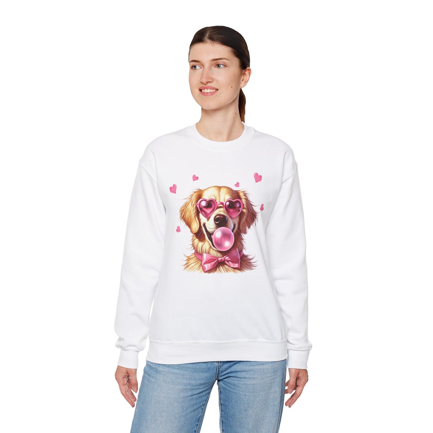 Golden Retriever Unisex Heavy Blend™ Crewneck Sweatshirt