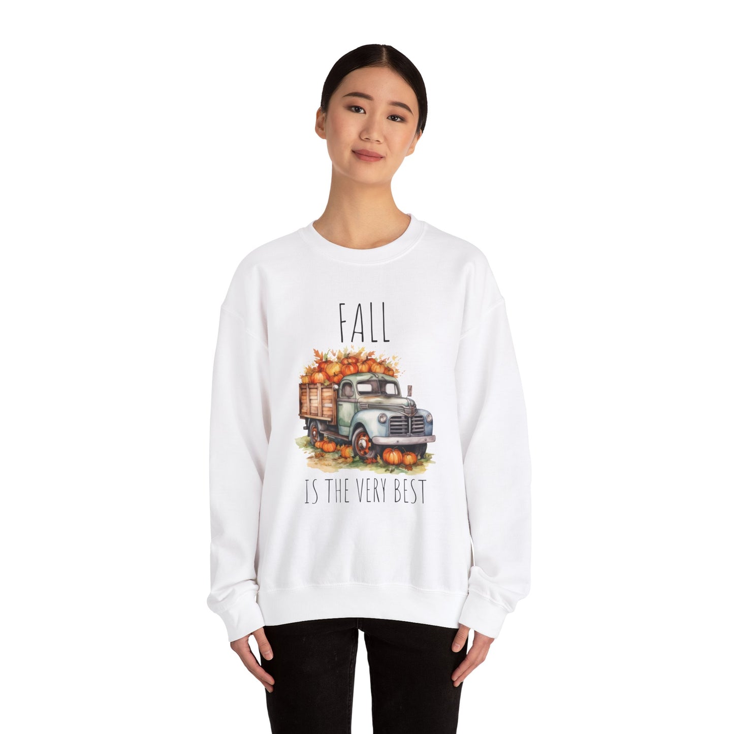 Fall Is The Very Best Unisex Heavy Blend™ Crewneck Sweatshirt