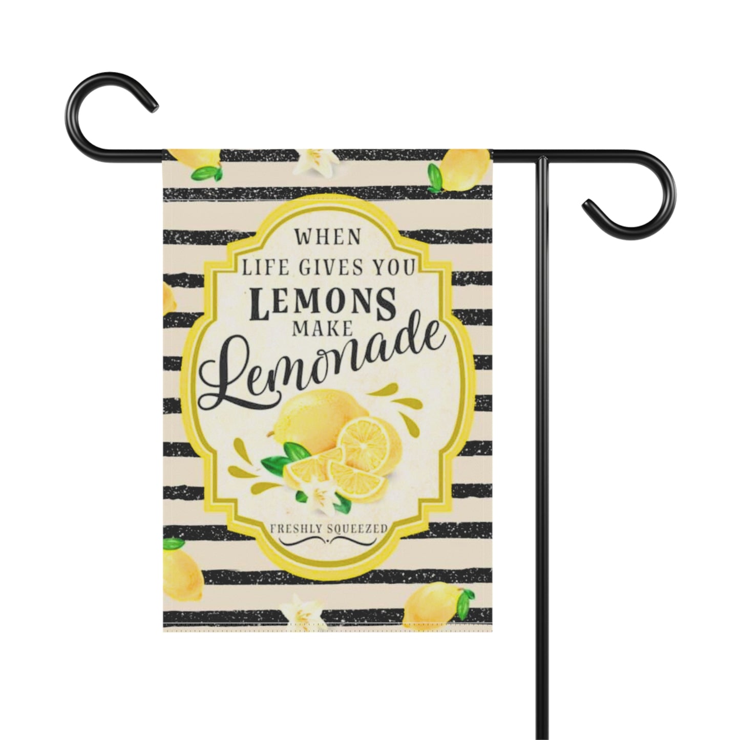 Vintage Style Lemonade Garden & House Banner