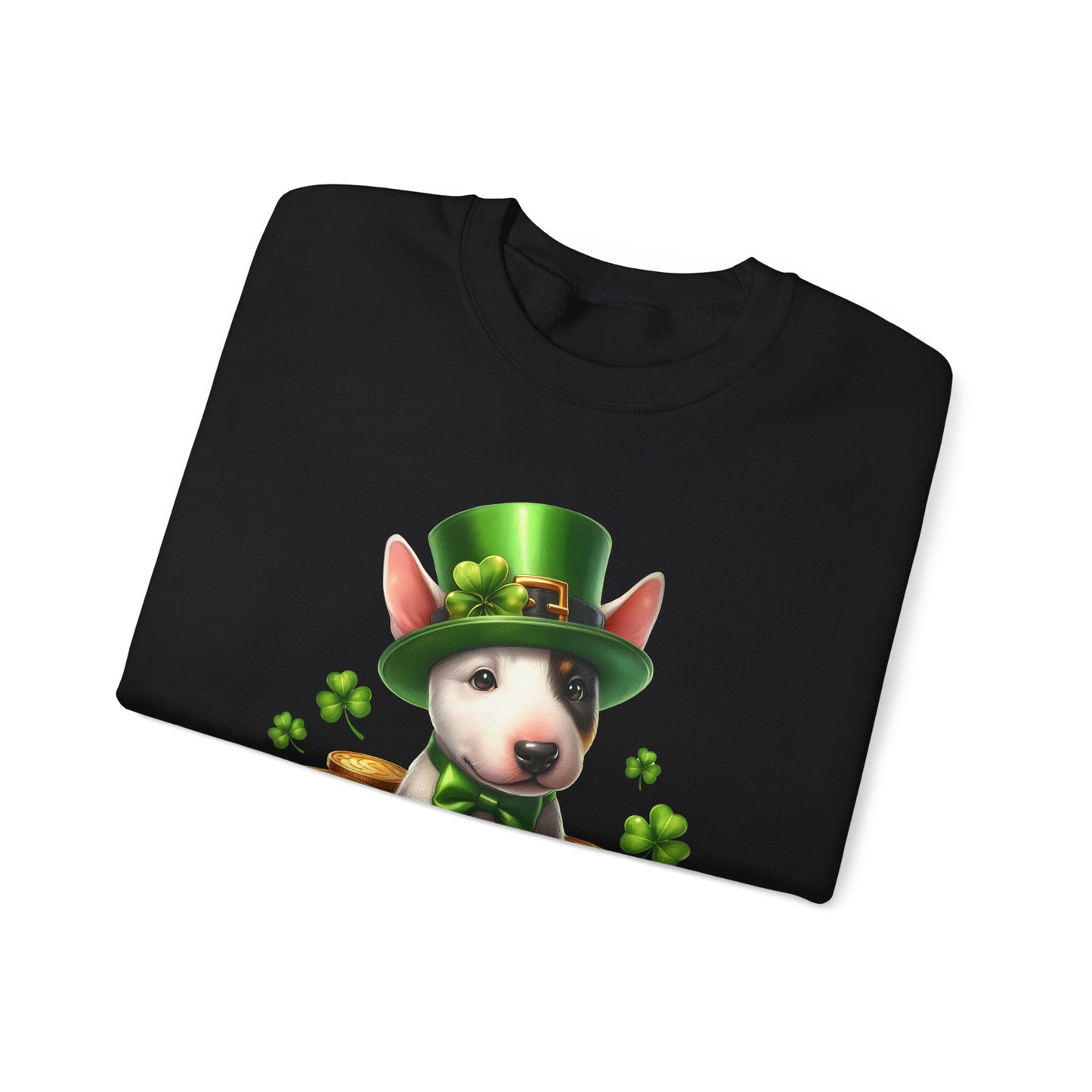 Bull Terrier Leprechaun Sweatshirt