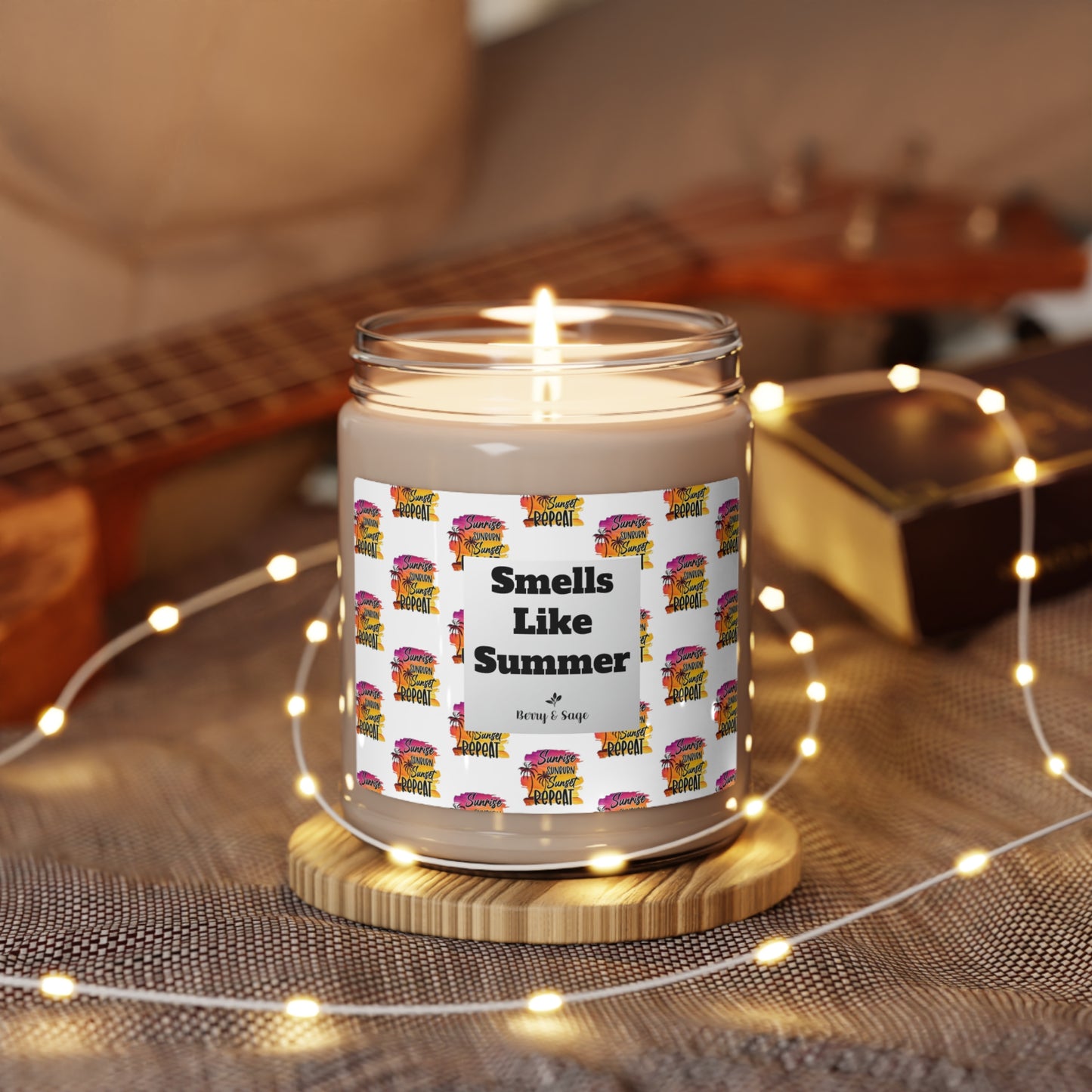 Smells Like Summer Scented Soy Candle, 9oz