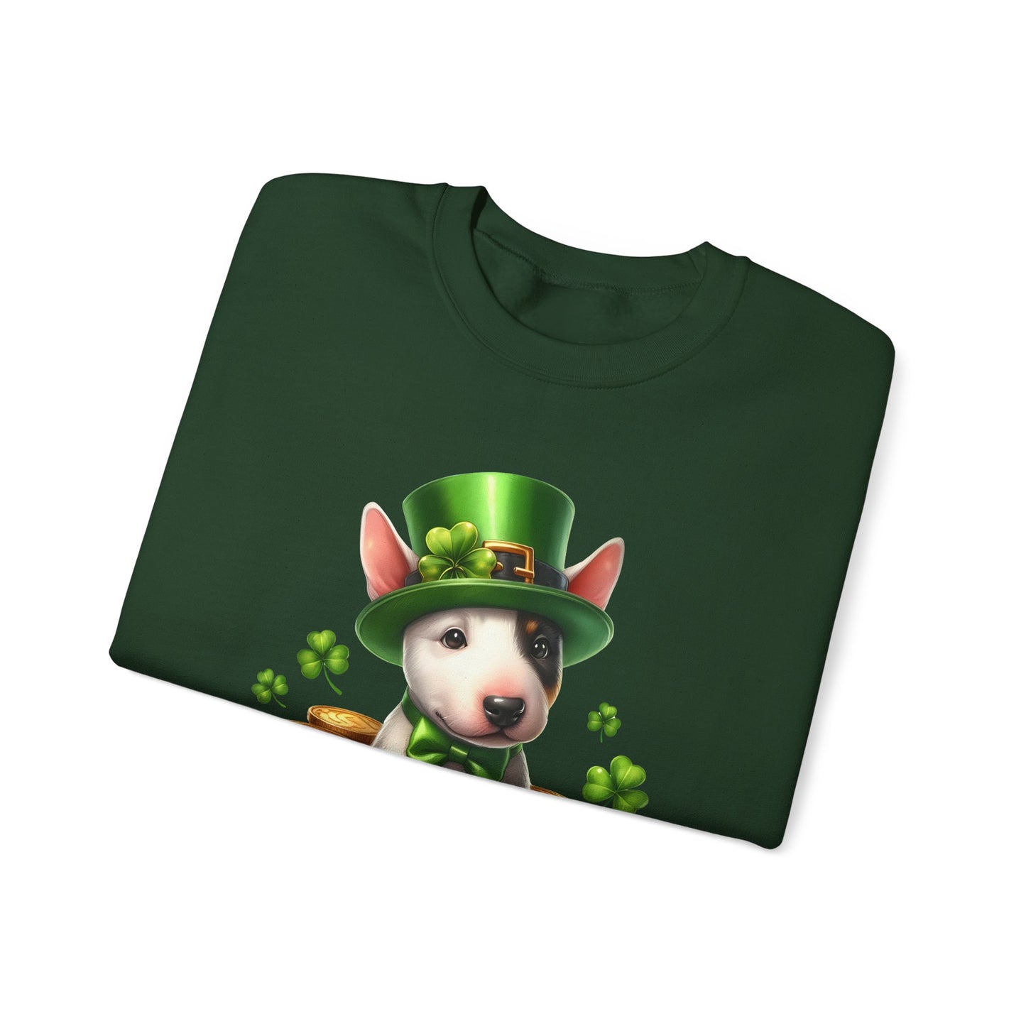 Bull Terrier Leprechaun Sweatshirt