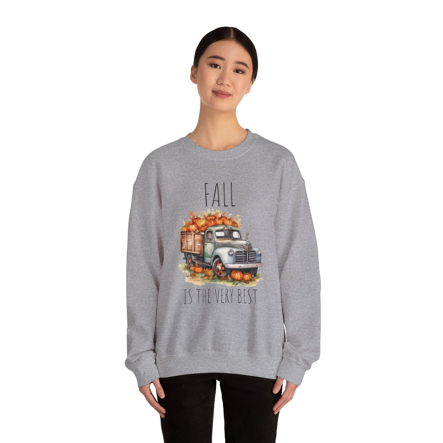 Fall Is The Very Best Unisex Heavy Blend™ Crewneck Sweatshirt