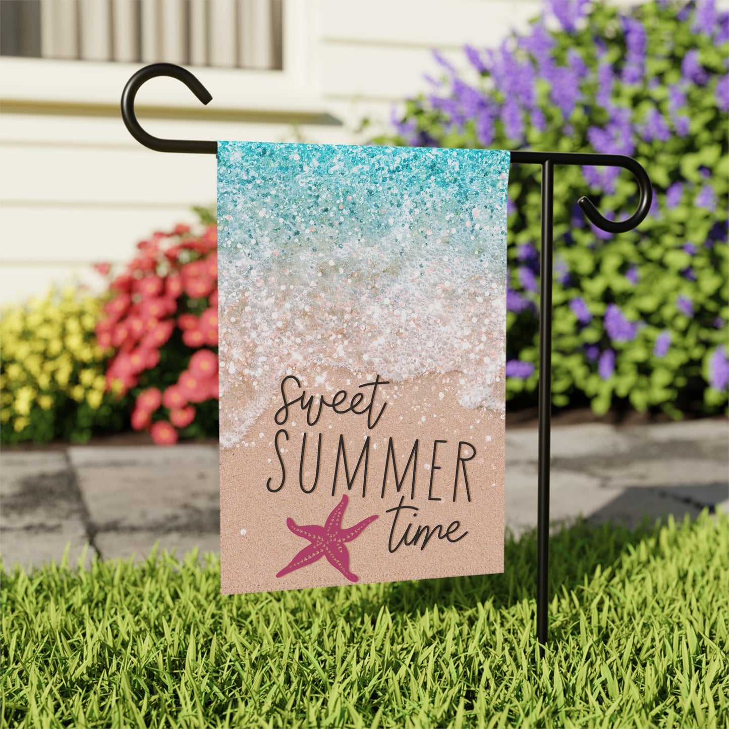 Sweet Summer Time Garden & House Banner