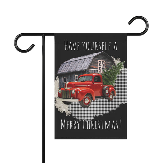Have Yourself A Merry Christmas Garden & House Banner