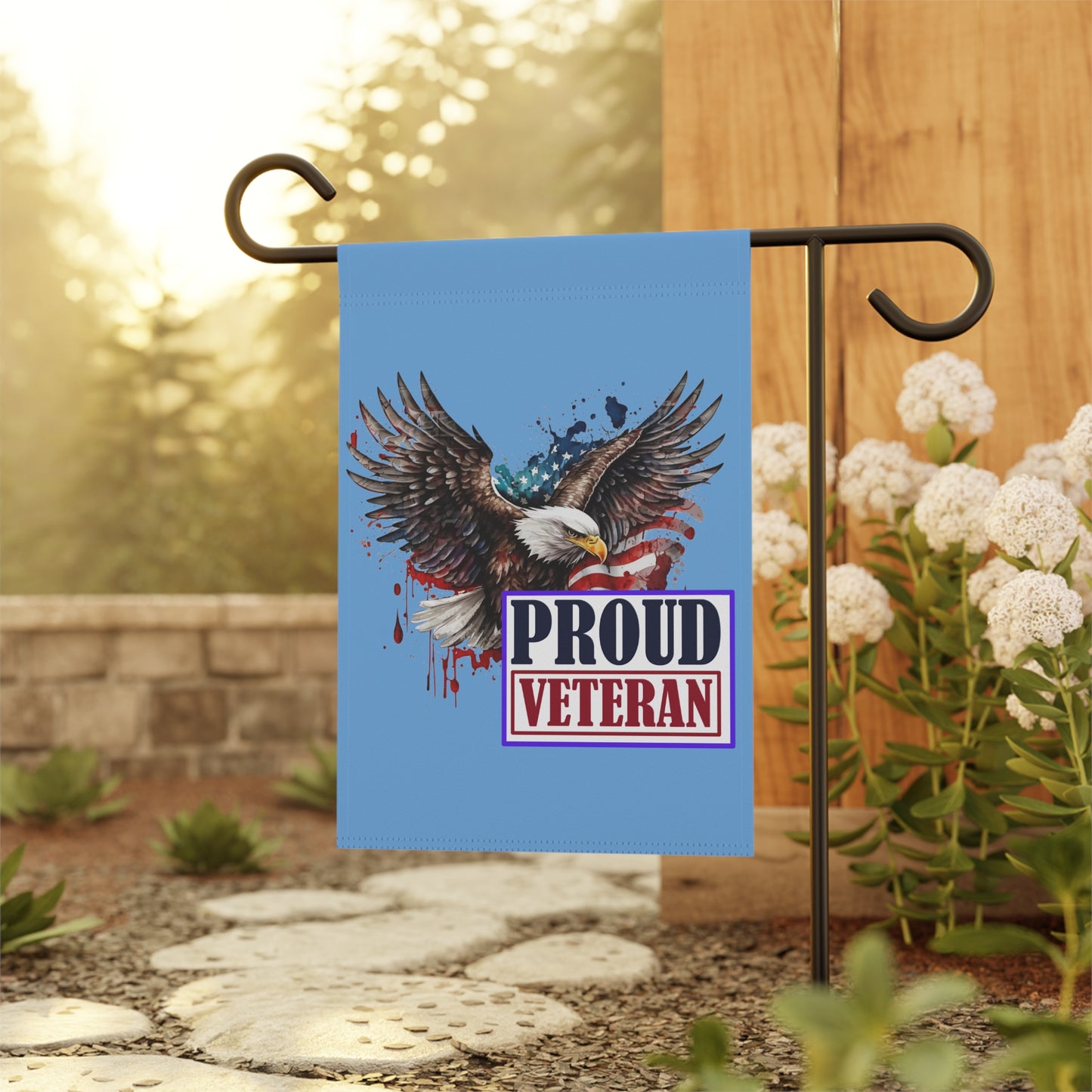 Proud Veteran Garden & House Banner