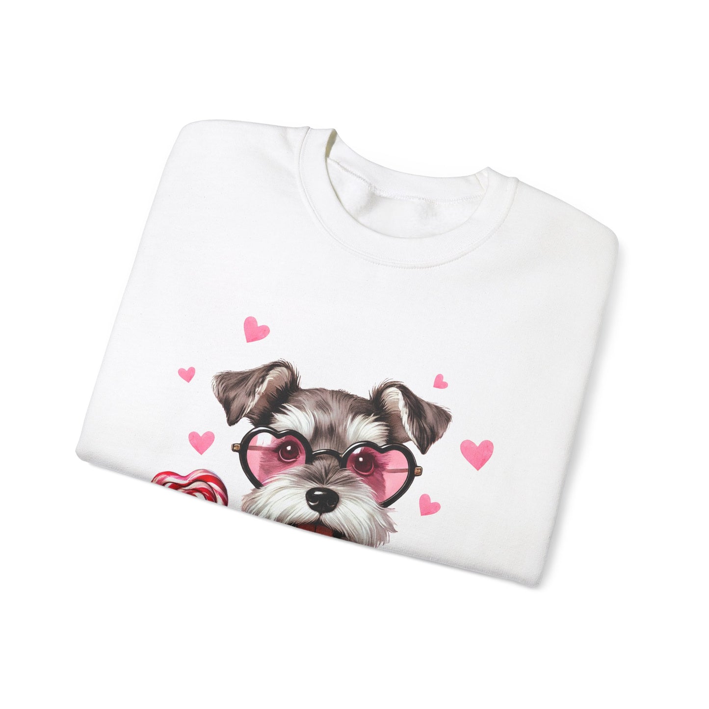 Schnauzer Valentine's Day Unisex Heavy Blend™ Crewneck Sweatshirt