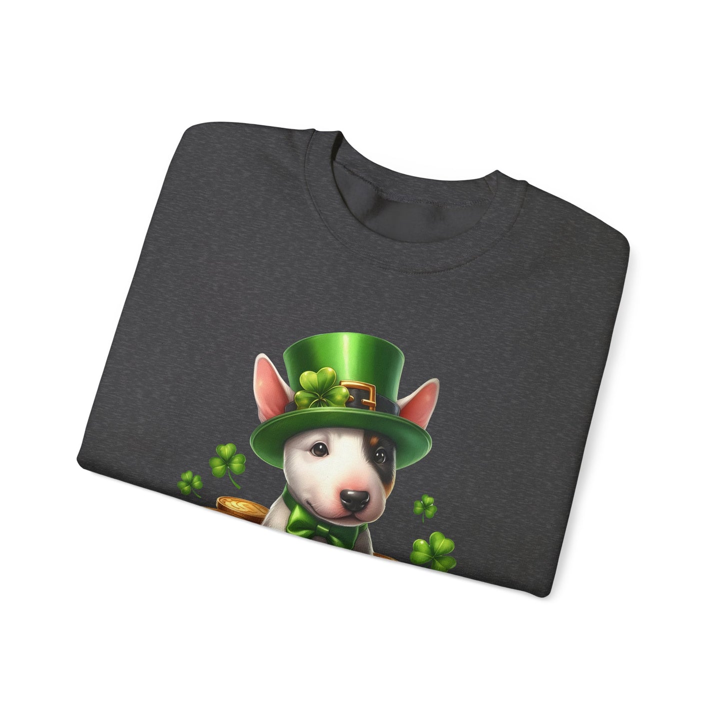 Bull Terrier Leprechaun Sweatshirt