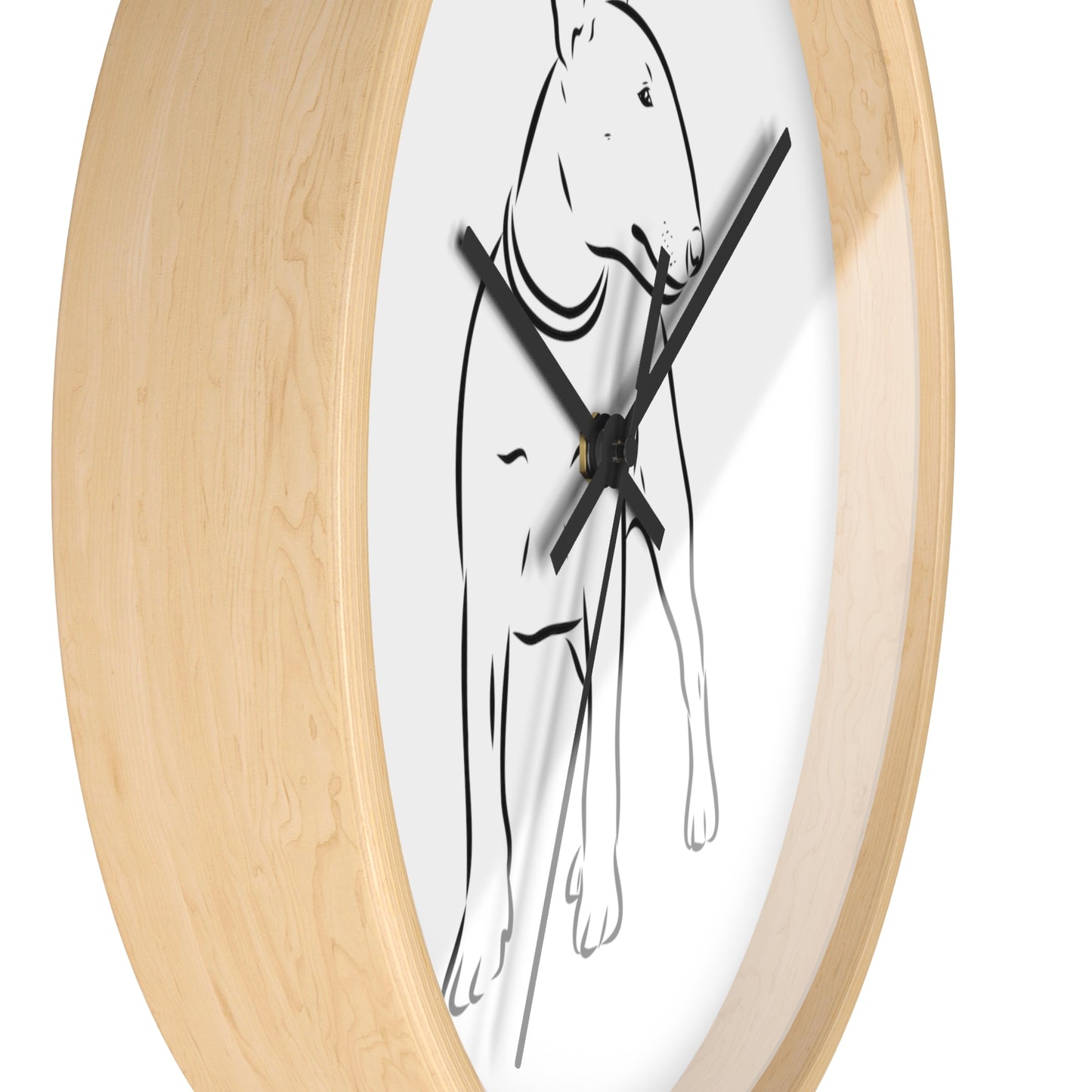 Bull Terrier Wall Clock