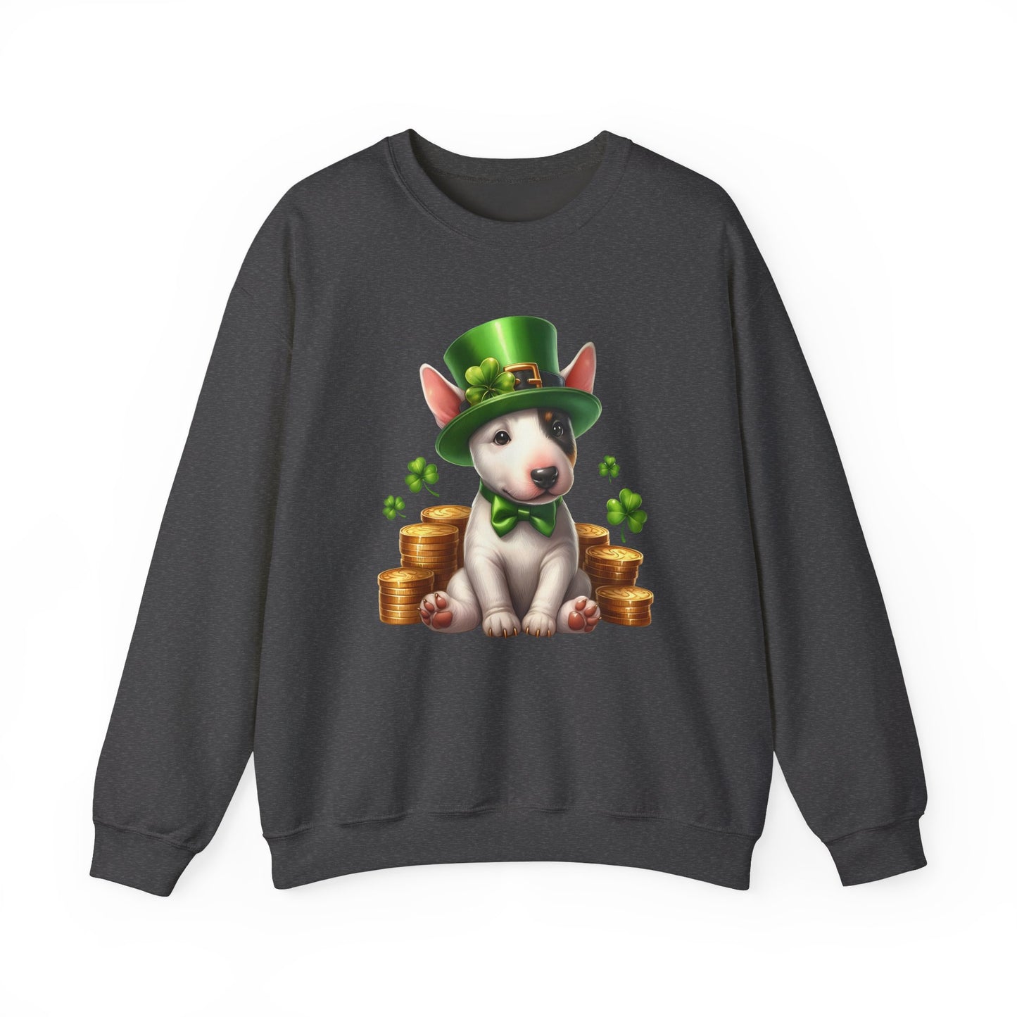 Bull Terrier Leprechaun Sweatshirt