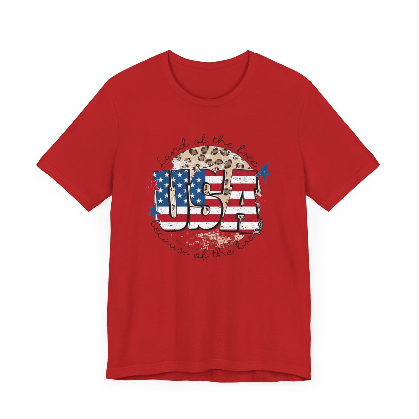 USA Unisex Jersey Short Sleeve Tee