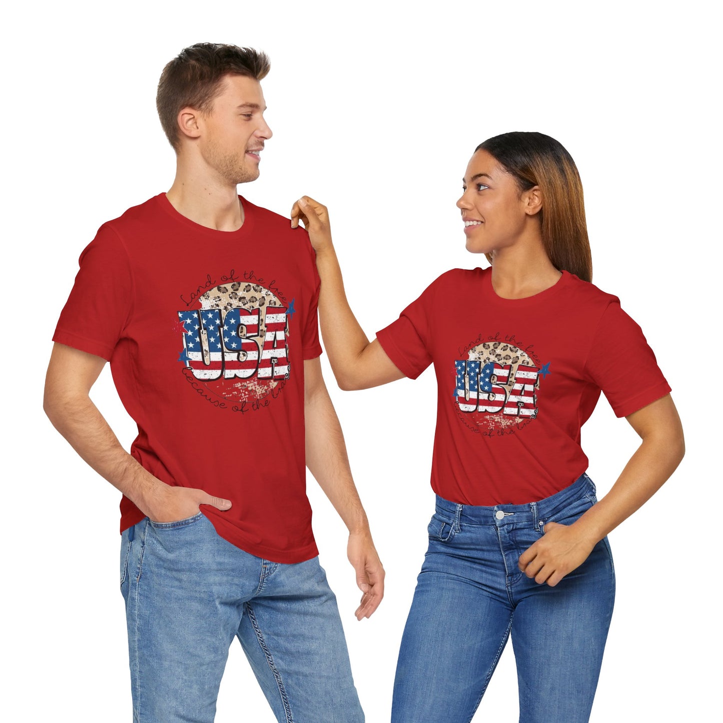 USA Unisex Jersey Short Sleeve Tee