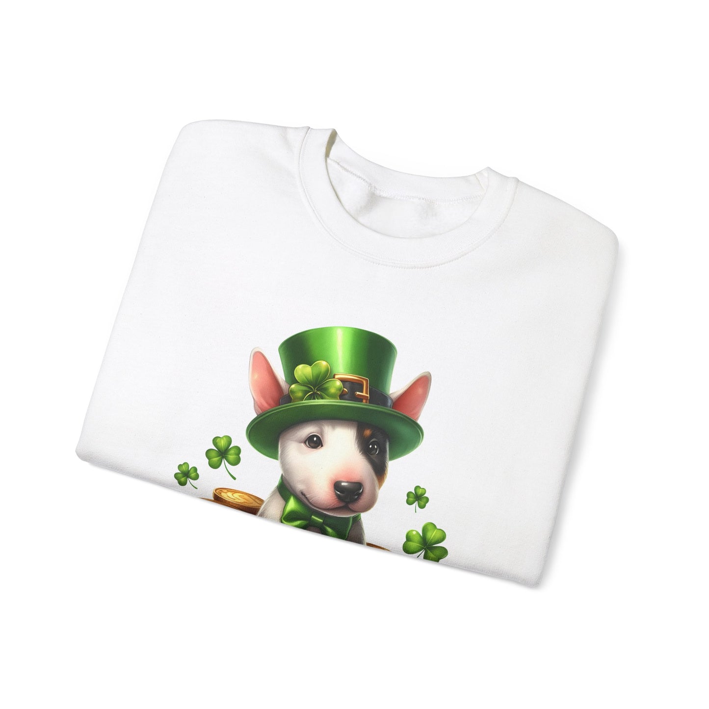 Bull Terrier Leprechaun Sweatshirt