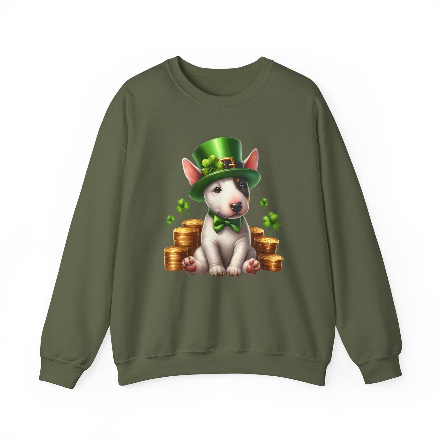 Bull Terrier Leprechaun Sweatshirt