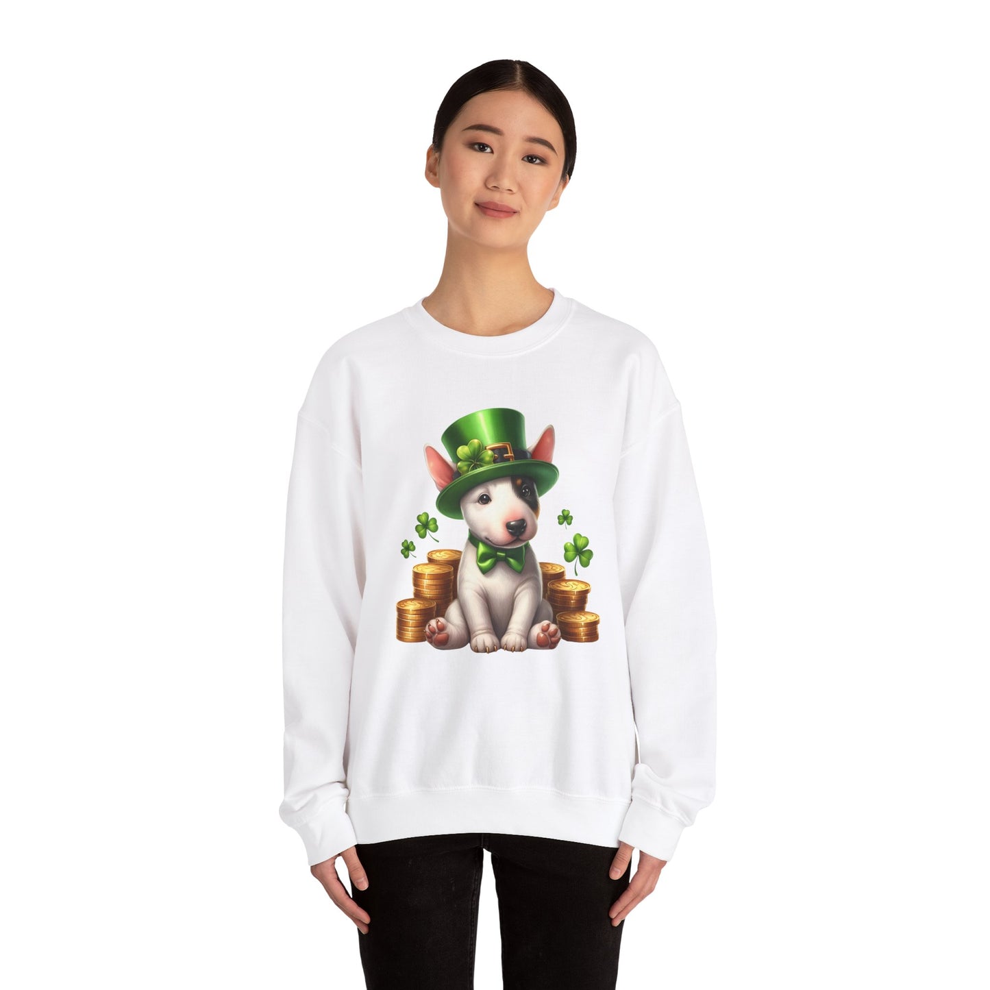 Bull Terrier Leprechaun Sweatshirt