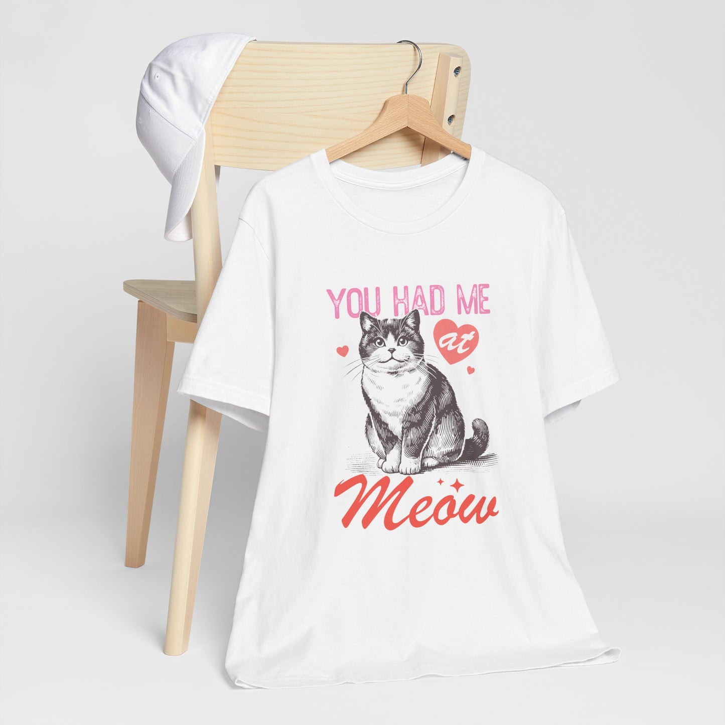 You Had Me At Meow Unisex Jersey Short Sleeve Tee