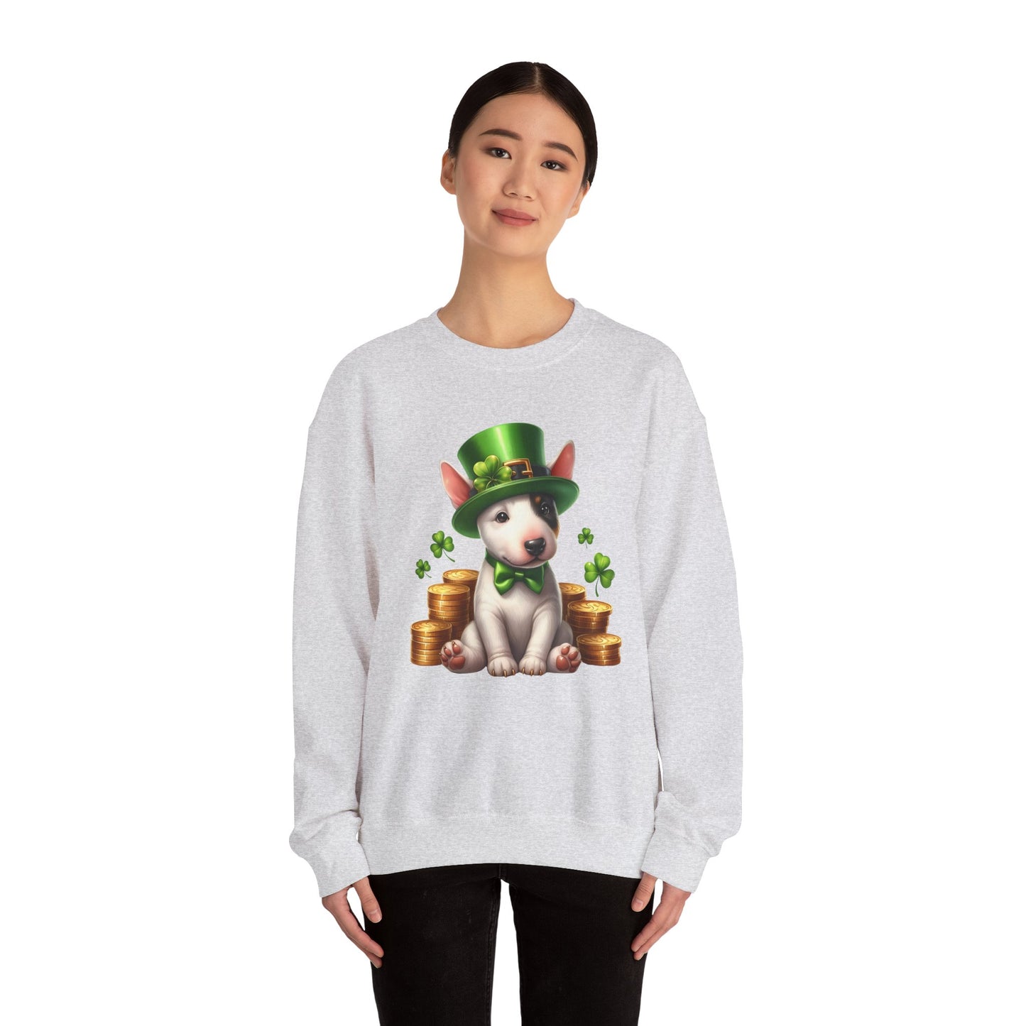 Bull Terrier Leprechaun Sweatshirt