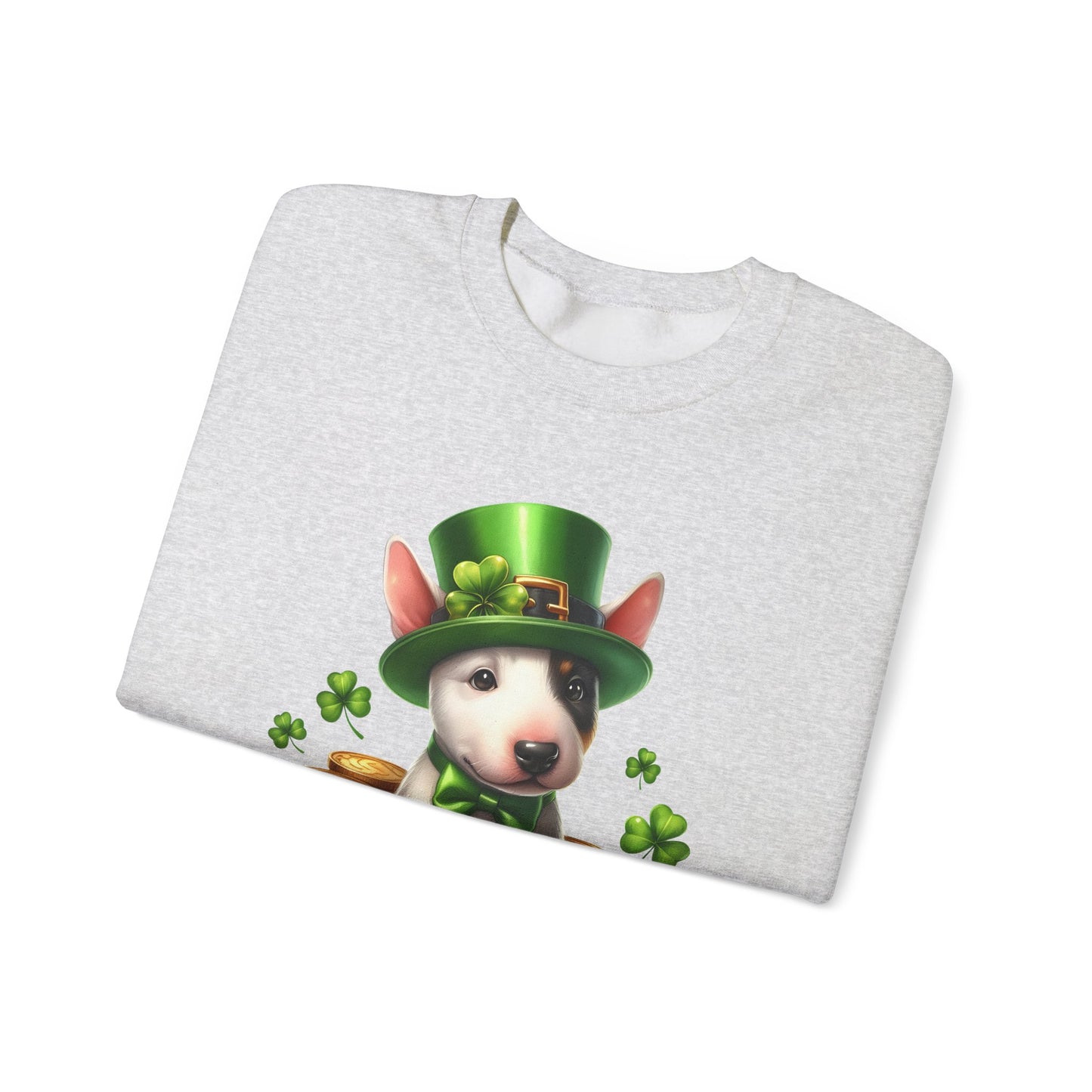 Bull Terrier Leprechaun Sweatshirt