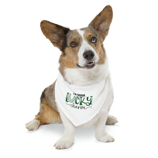 Lucky Charm Pet Bandana Collar