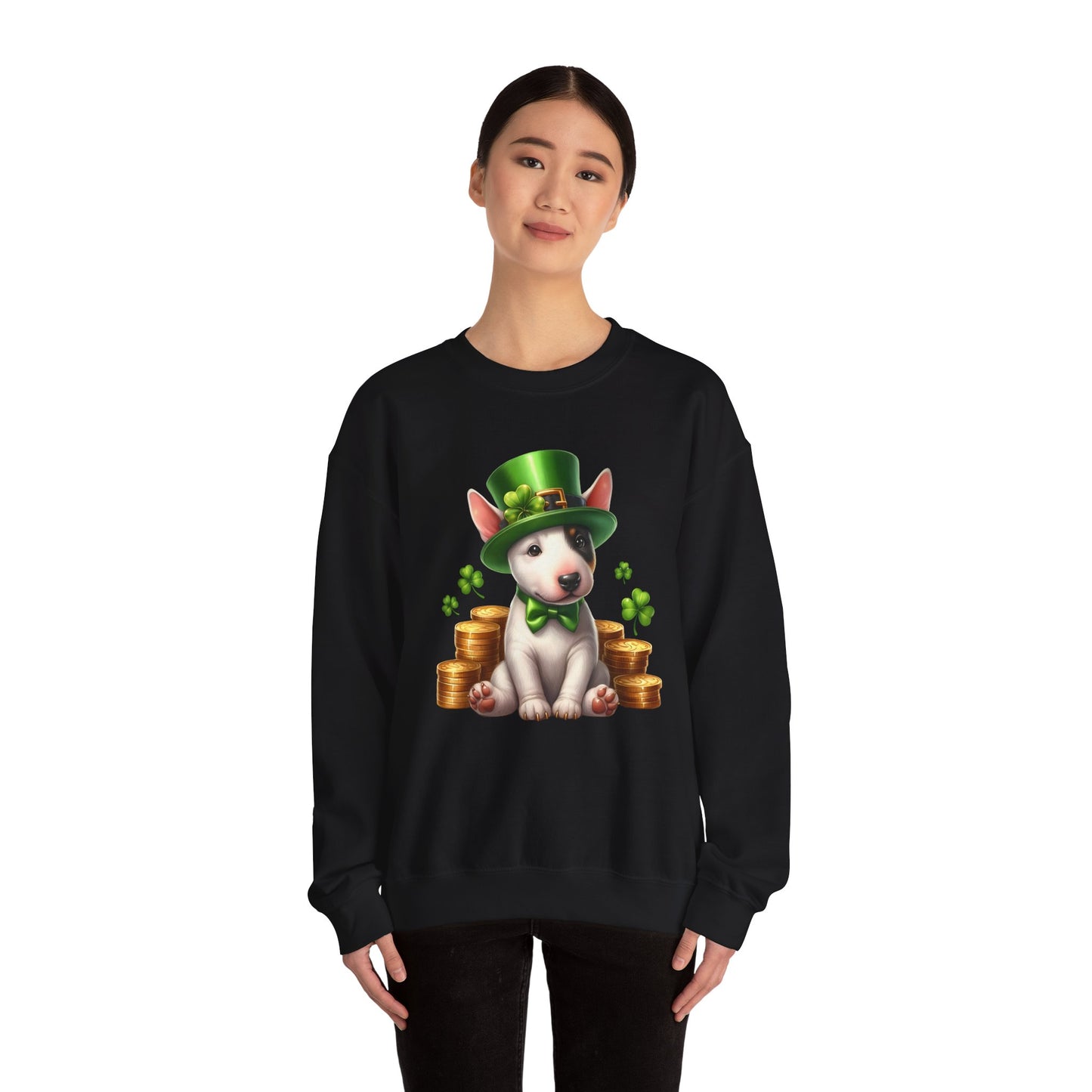 Bull Terrier Leprechaun Sweatshirt