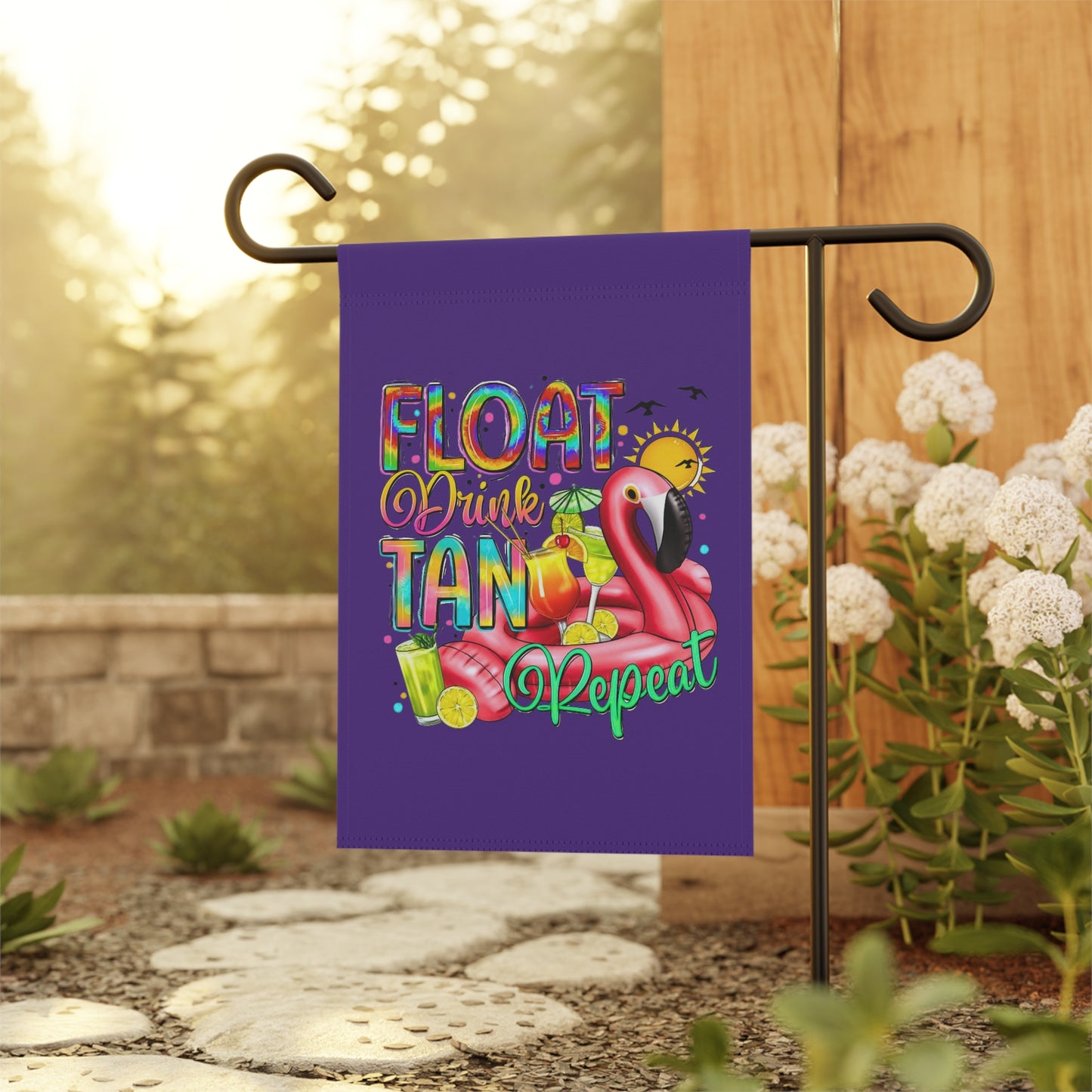 Flamingo Garden & House Banner