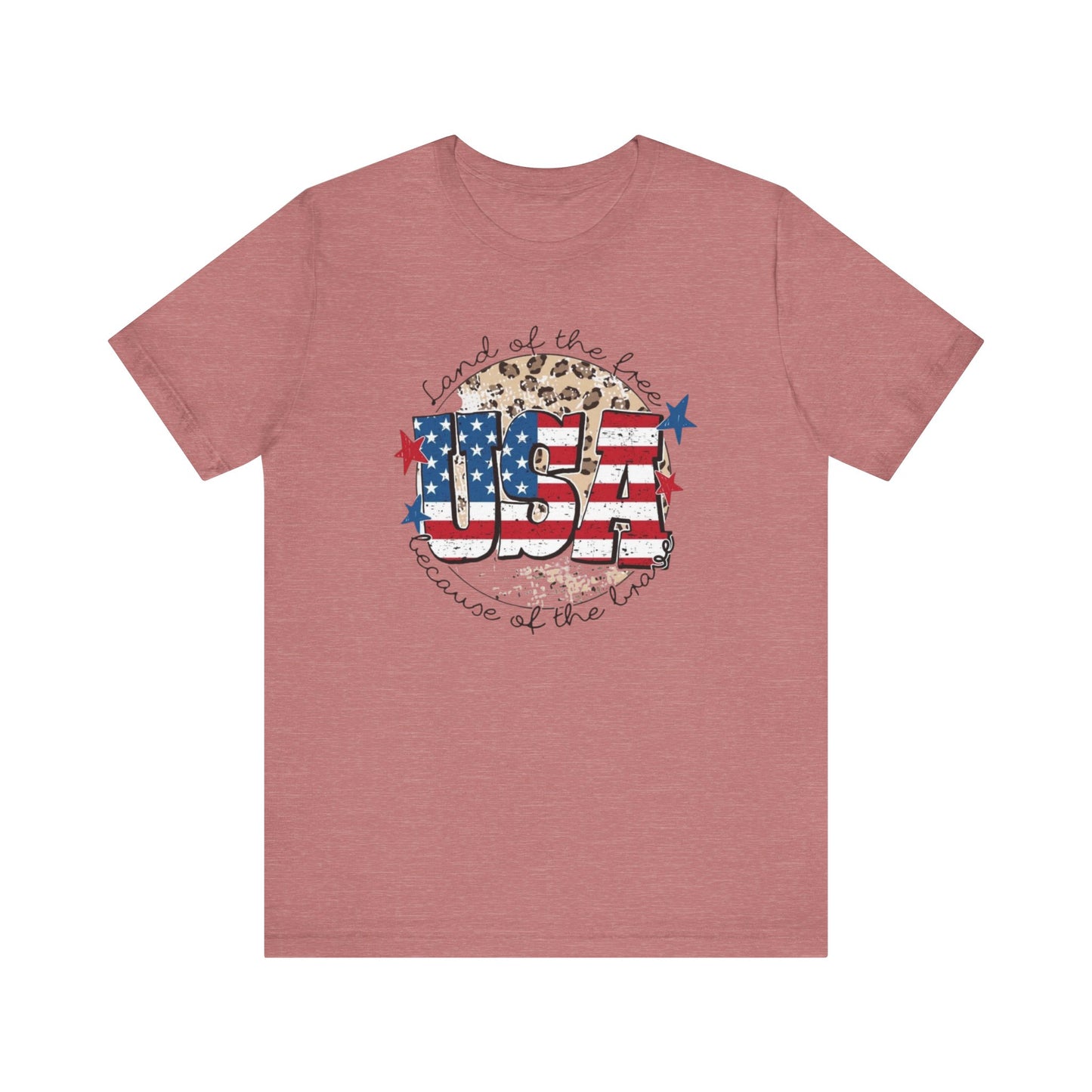 USA Unisex Jersey Short Sleeve Tee