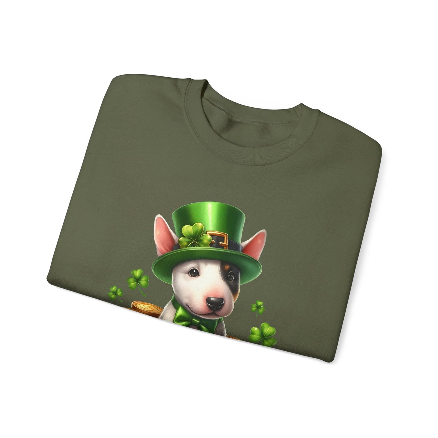 Bull Terrier Leprechaun Sweatshirt