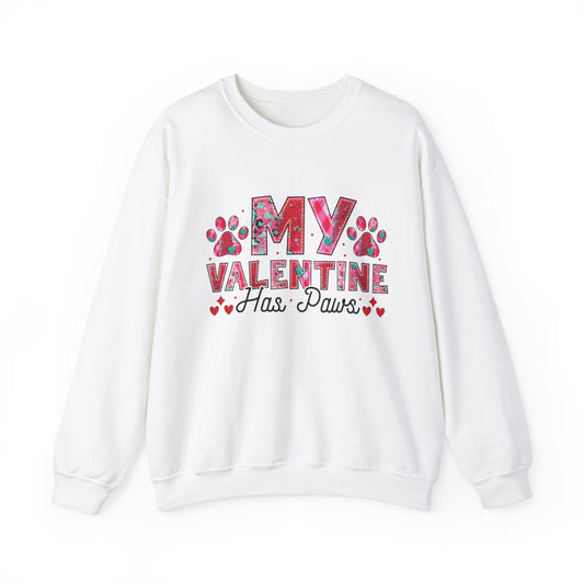 My Valentine  Unisex Heavy Blend™ Crewneck Sweatshirt