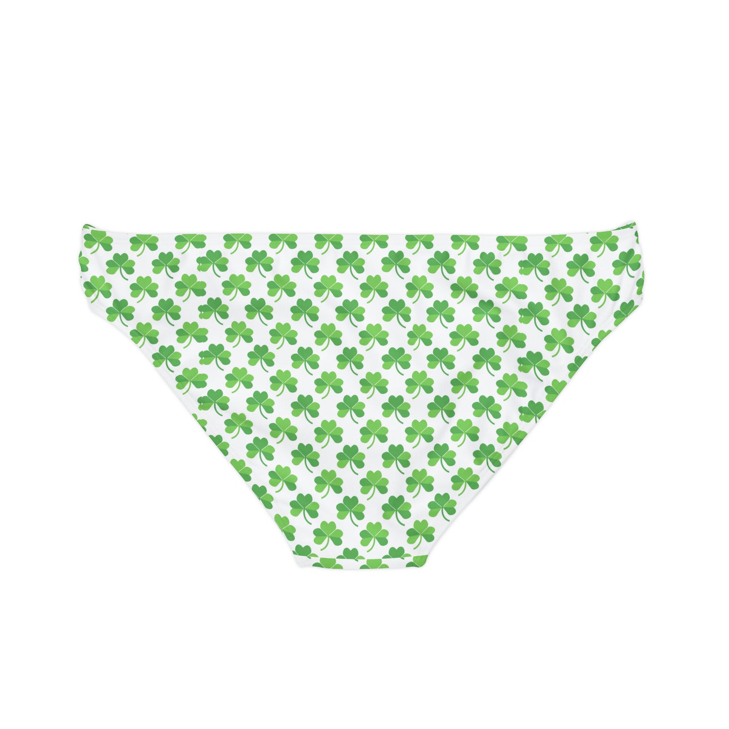 Shamrock Loop Tie Side Bikini Bottom (AOP)