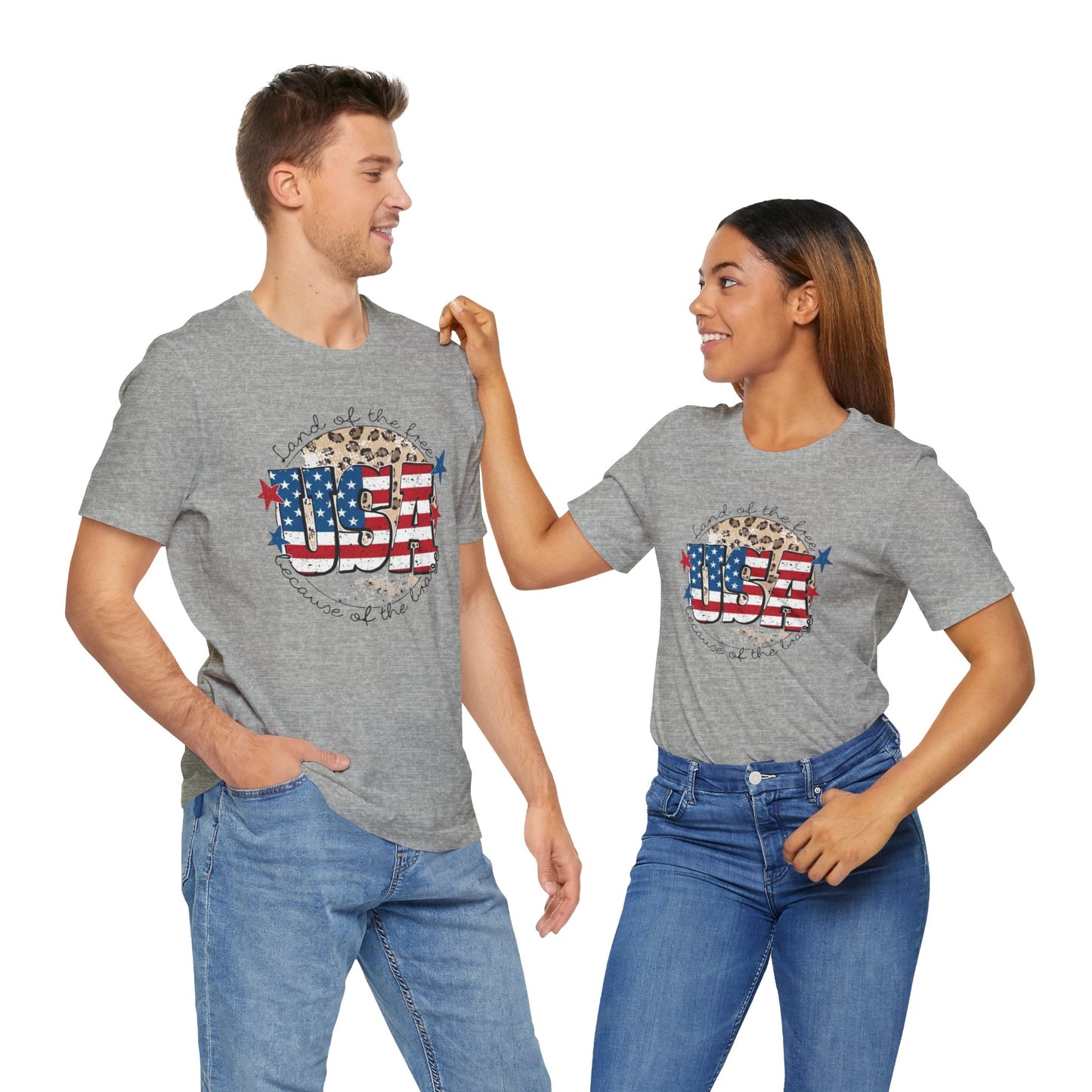 USA Unisex Jersey Short Sleeve Tee