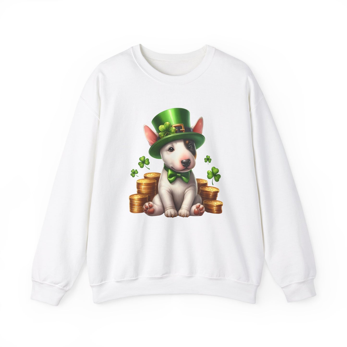 Bull Terrier Leprechaun Sweatshirt