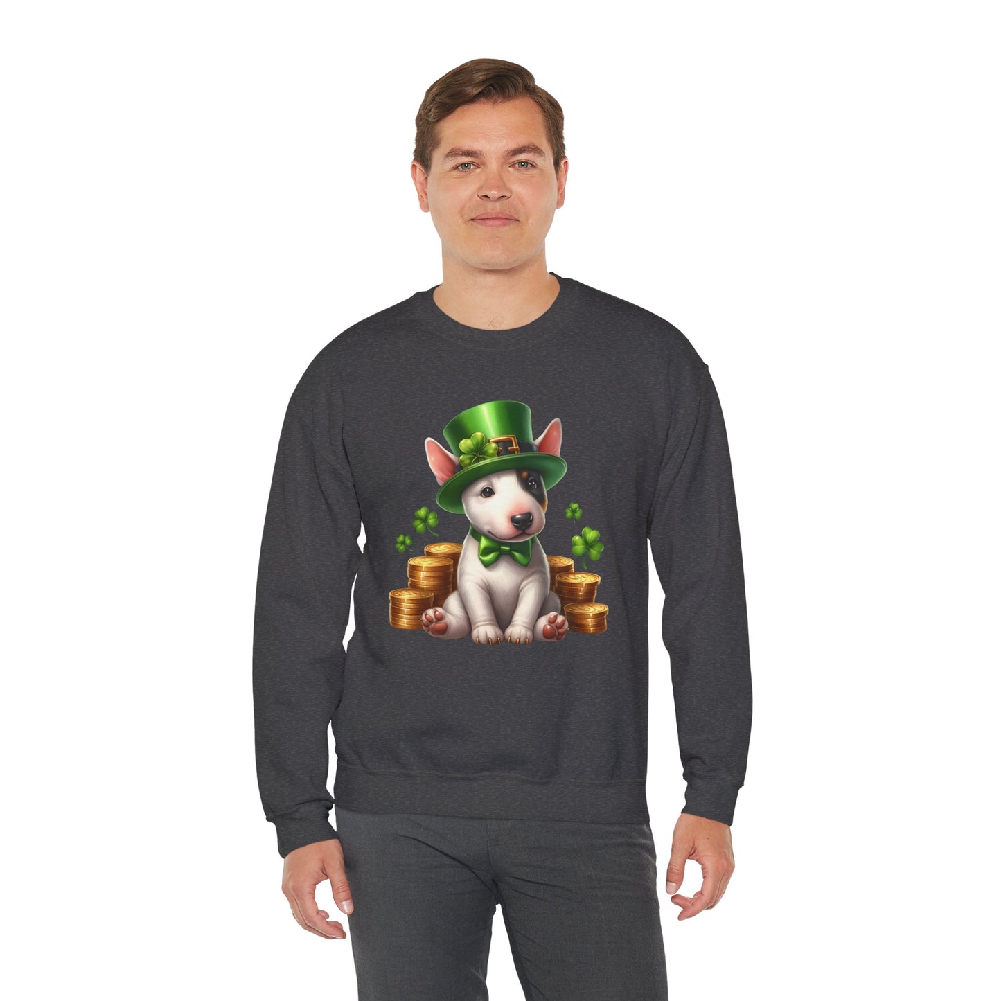 Bull Terrier Leprechaun Sweatshirt