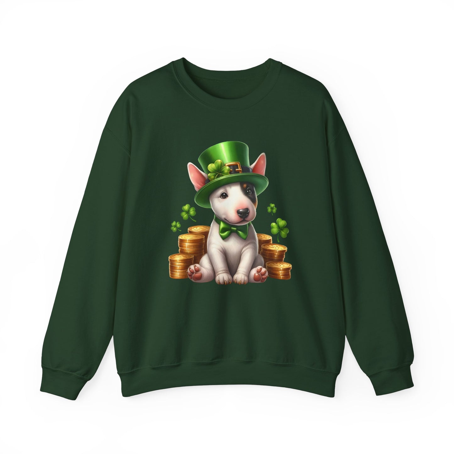 Bull Terrier Leprechaun Sweatshirt