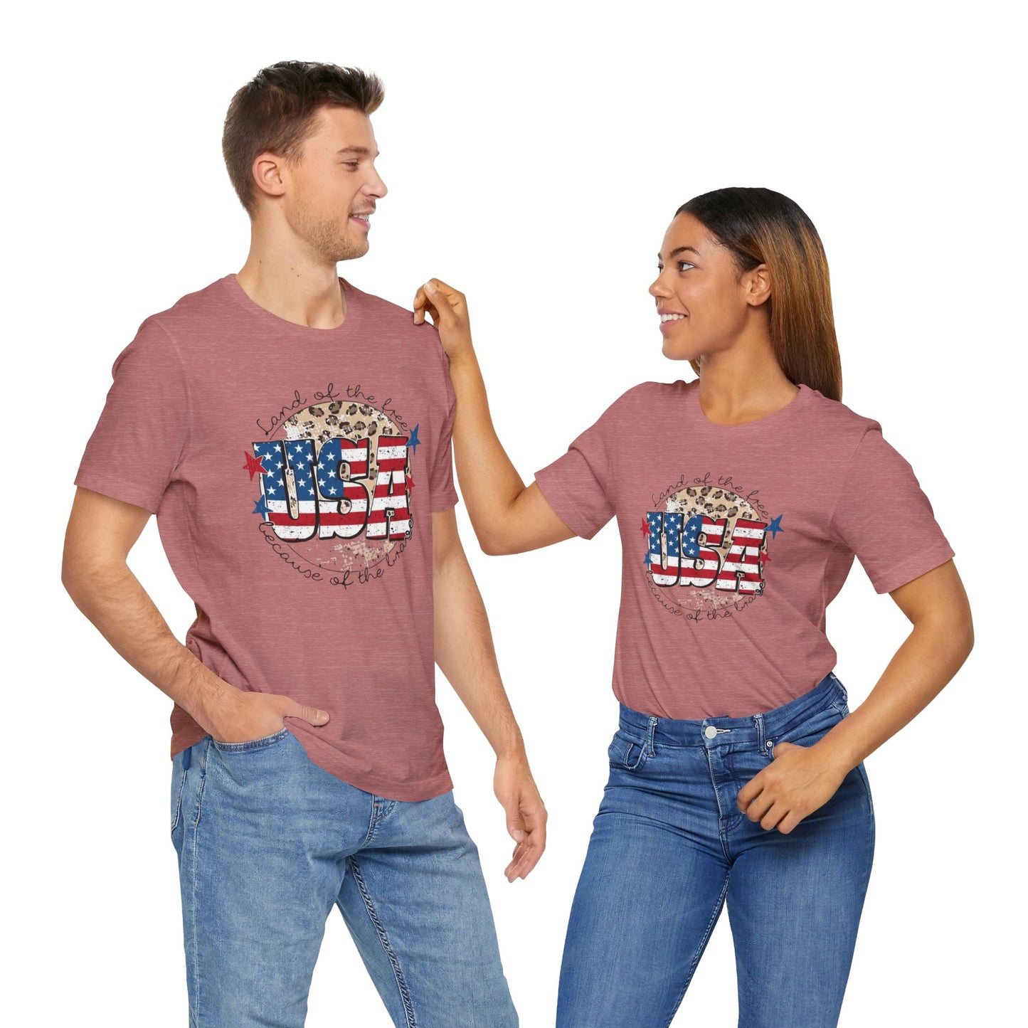 USA Unisex Jersey Short Sleeve Tee