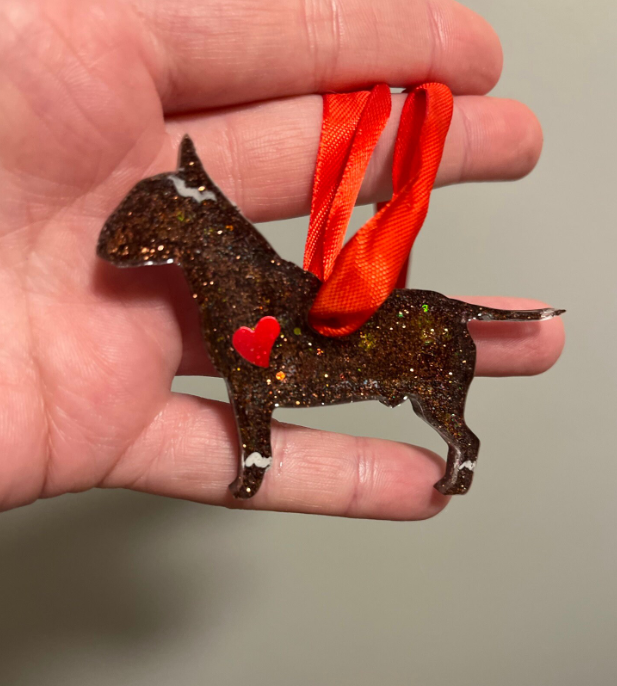Gingerbread Bull Ornament or Keychain